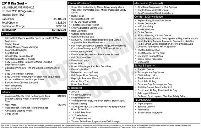 Used 2018 Kia Soul + FWD image 30