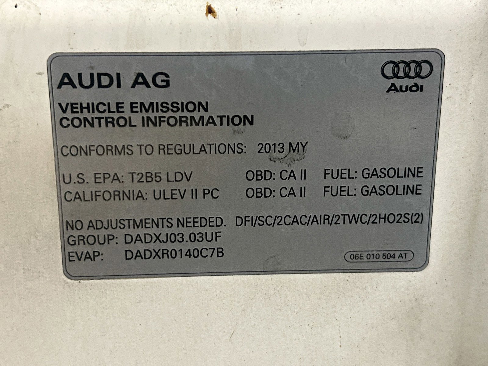 Used 2013 Audi A6 3.0T Premium Plus w/ Premium Plus Pkg image 24