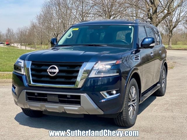 Used 2023 Nissan Armada SL w/ Captain's Chairs Package image 3