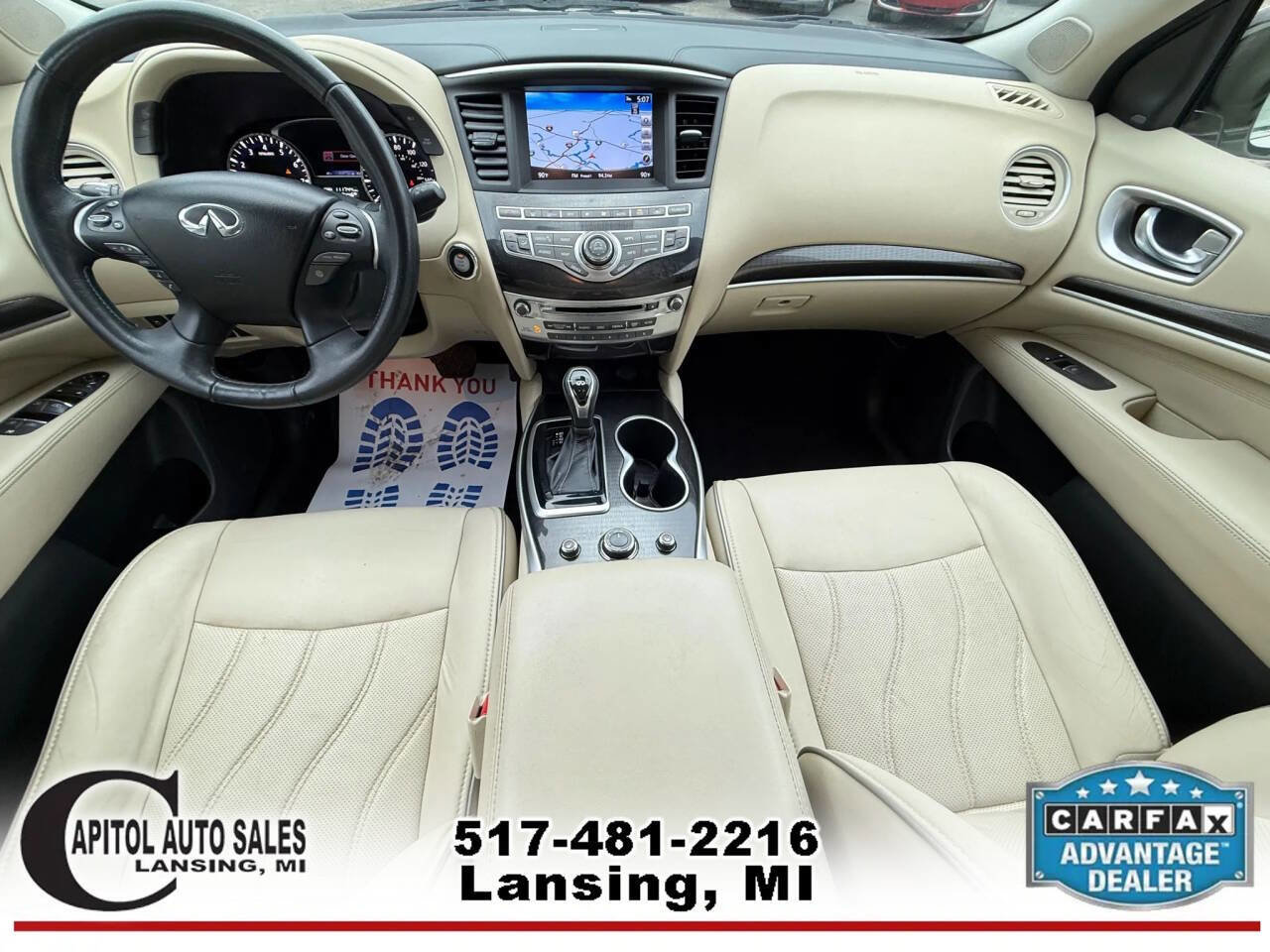 Used 2017 INFINITI QX60 AWD w/ Premium Plus Package image 10