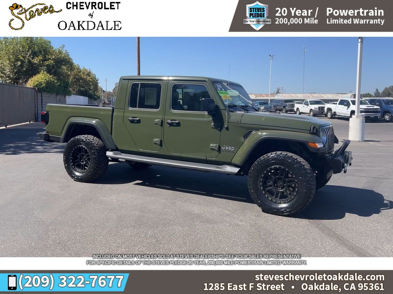 Used 2021 Jeep Gladiator Overland w/ Popular Equipment Package AWD/4WD image 2