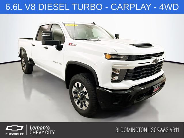 Used 2024 Chevrolet Silverado 2500 Custom w/ Custom Value Package