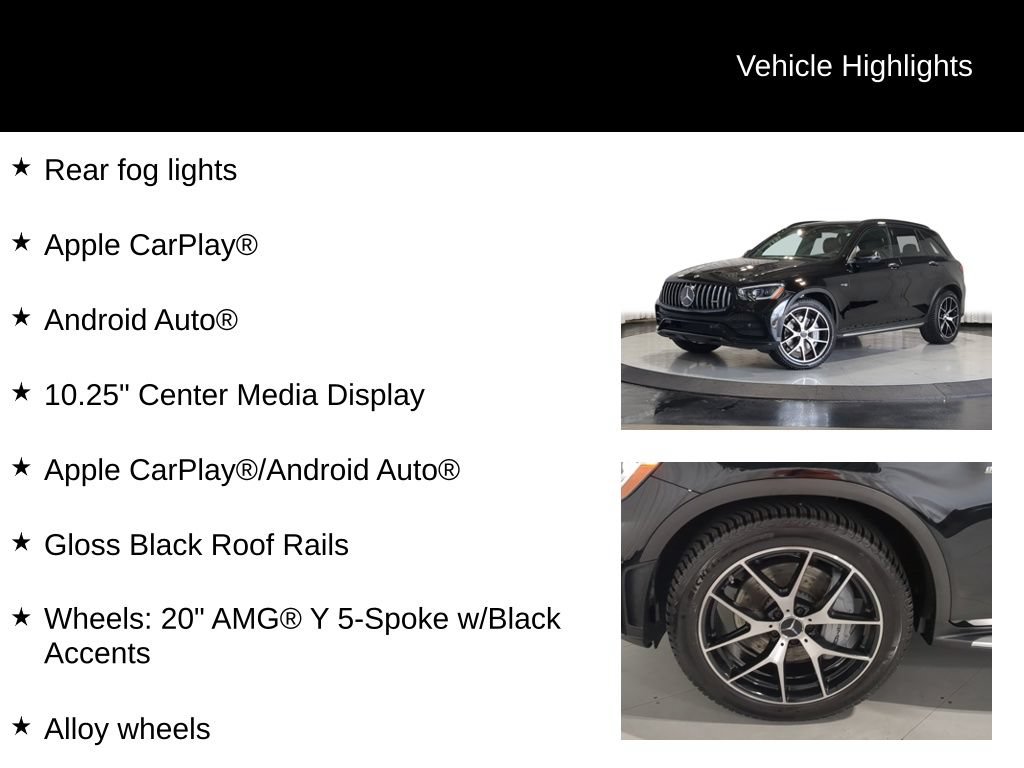 Used 2020 Mercedes-Benz GLC 43 AMG 4MATIC w/ Driver Assistance Package image 18