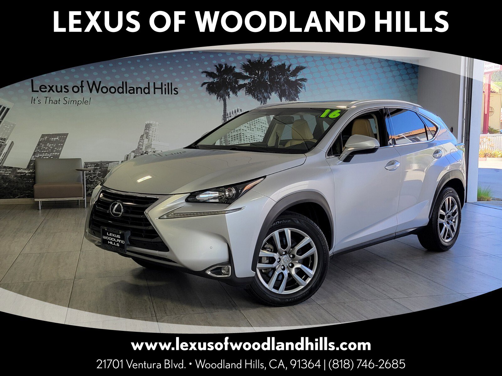 Used 2016 Lexus NX 200t FWD w/ Premium Package image 1