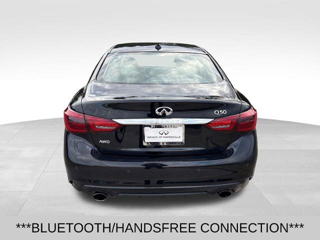 Certified 2023 INFINITI Q50 Luxe w/ Cargo Package image 4