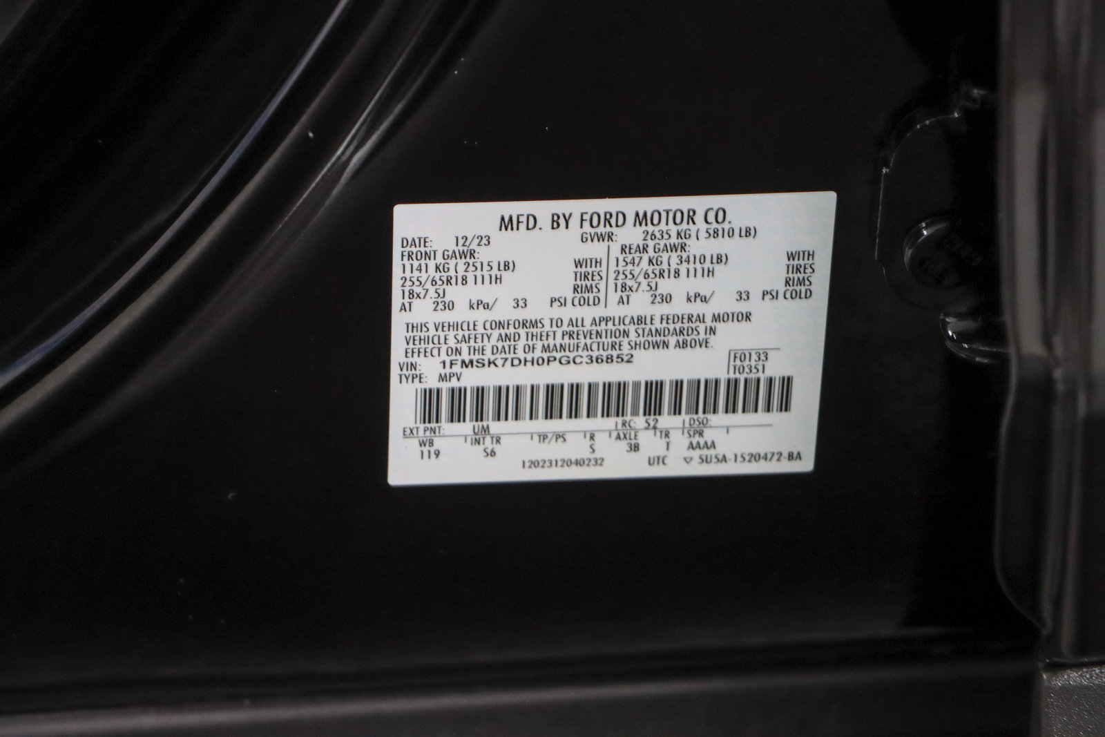 Used 2023 Ford Explorer XLT w/ Equipment Group 202A RWD image 34