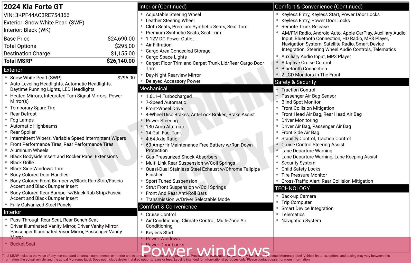 Used 2024 Kia Forte GT image 9