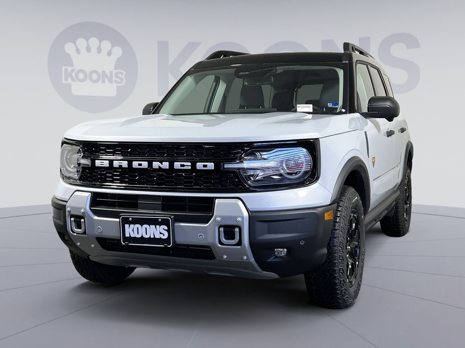 New 2026 Ford Bronco Sport Badlands w/ Sasquatch Badlands Package AWD/4WD image 1