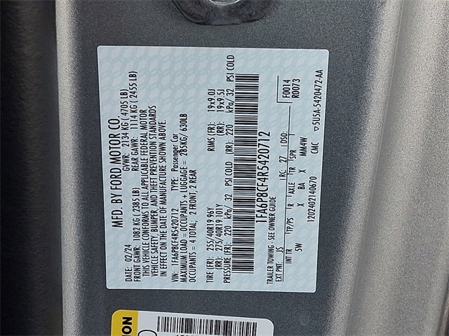 Used 2024 Ford Mustang GT Premium w/ GT Performance Package image 26