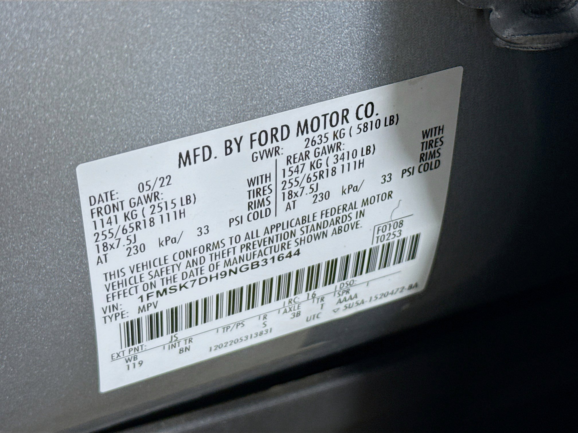 Used 2022 Ford Explorer XLT image 38