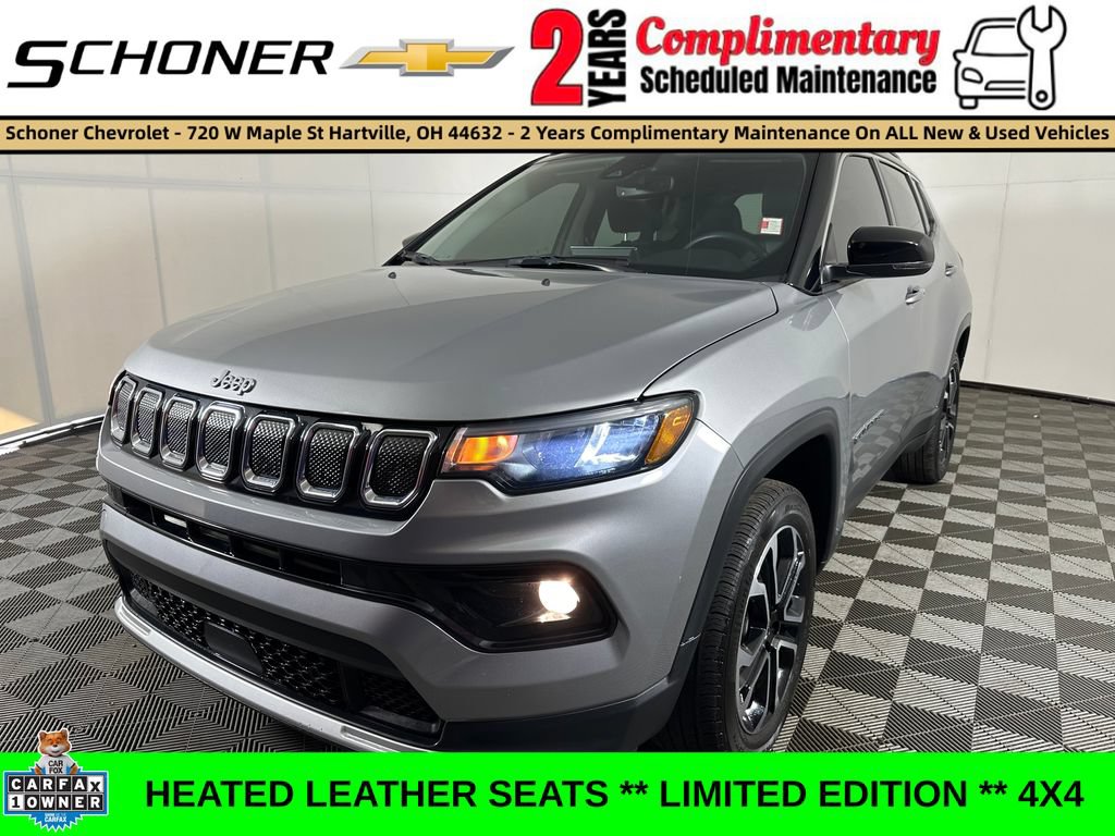 Used 2022 Jeep Compass Limited AWD/4WD image 1