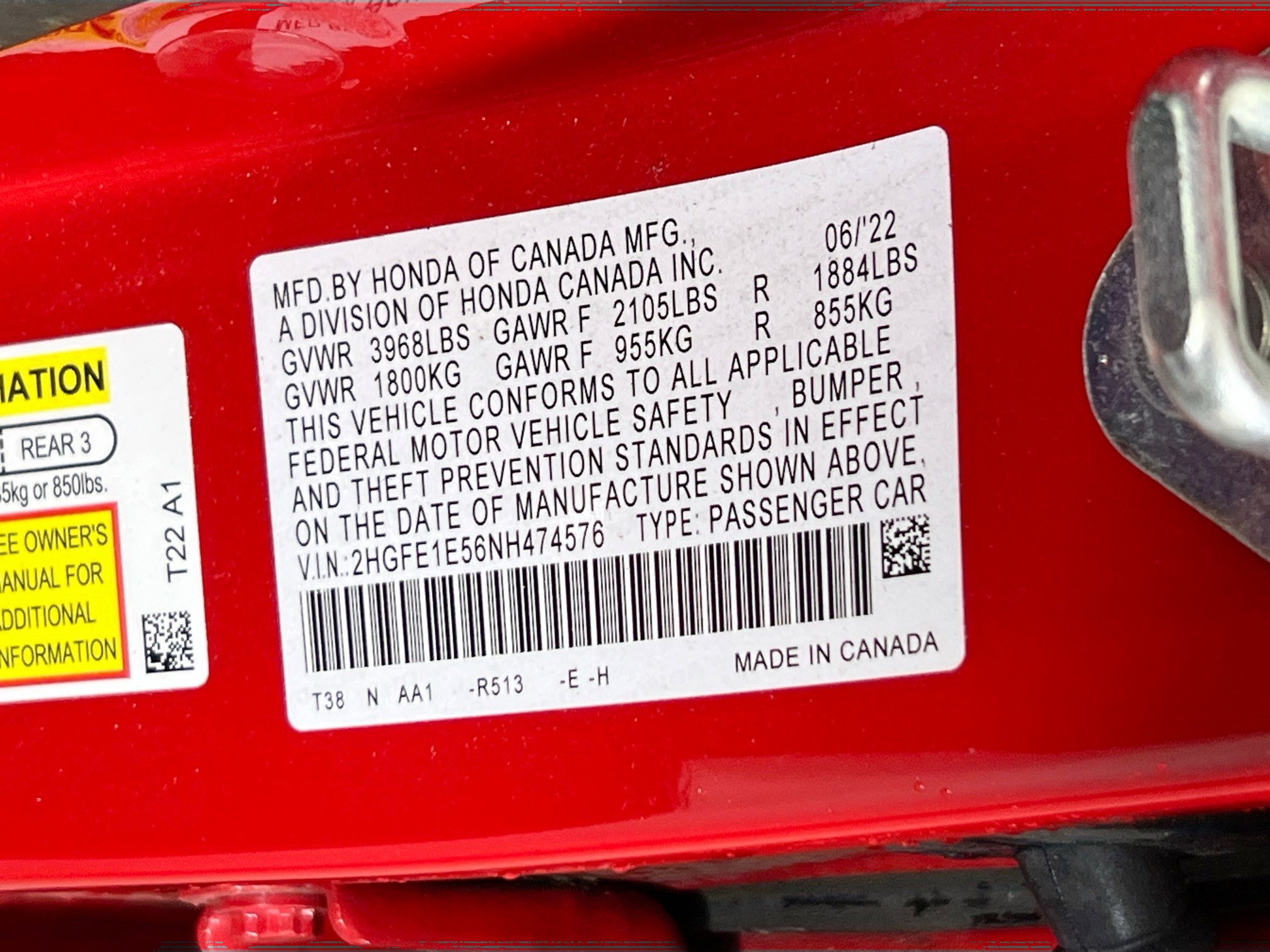 Used 2022 Honda Civic Si image 30