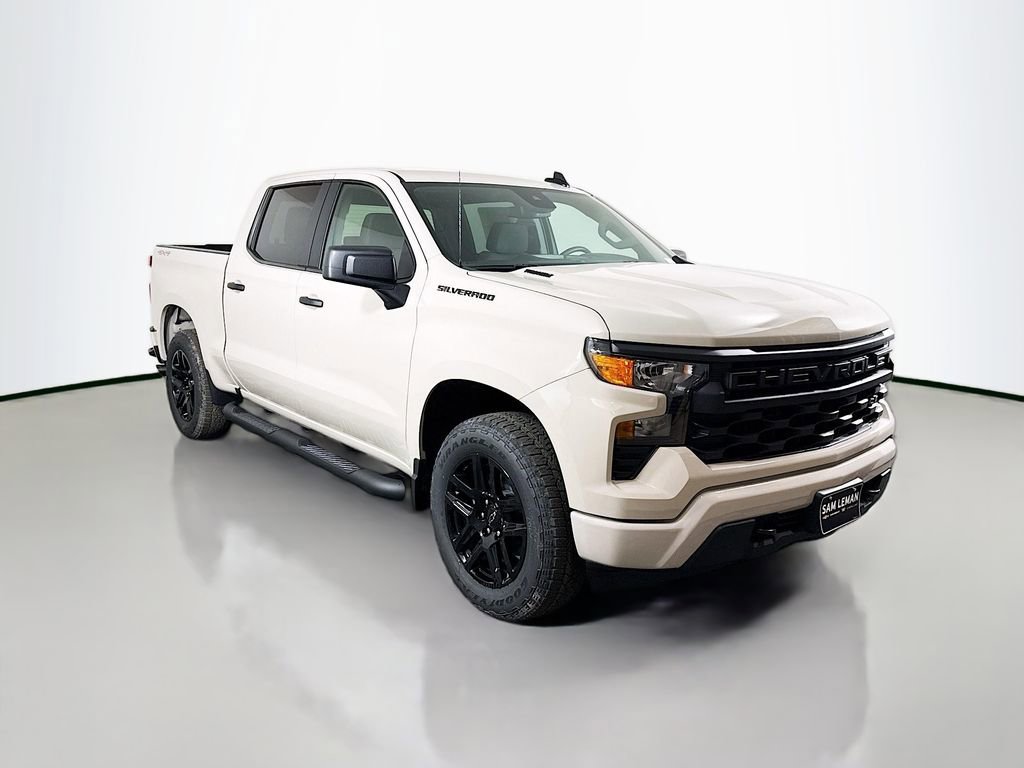 New 2026 Chevrolet Silverado 1500 Custom w/ Turbomax Blackout Package video 1