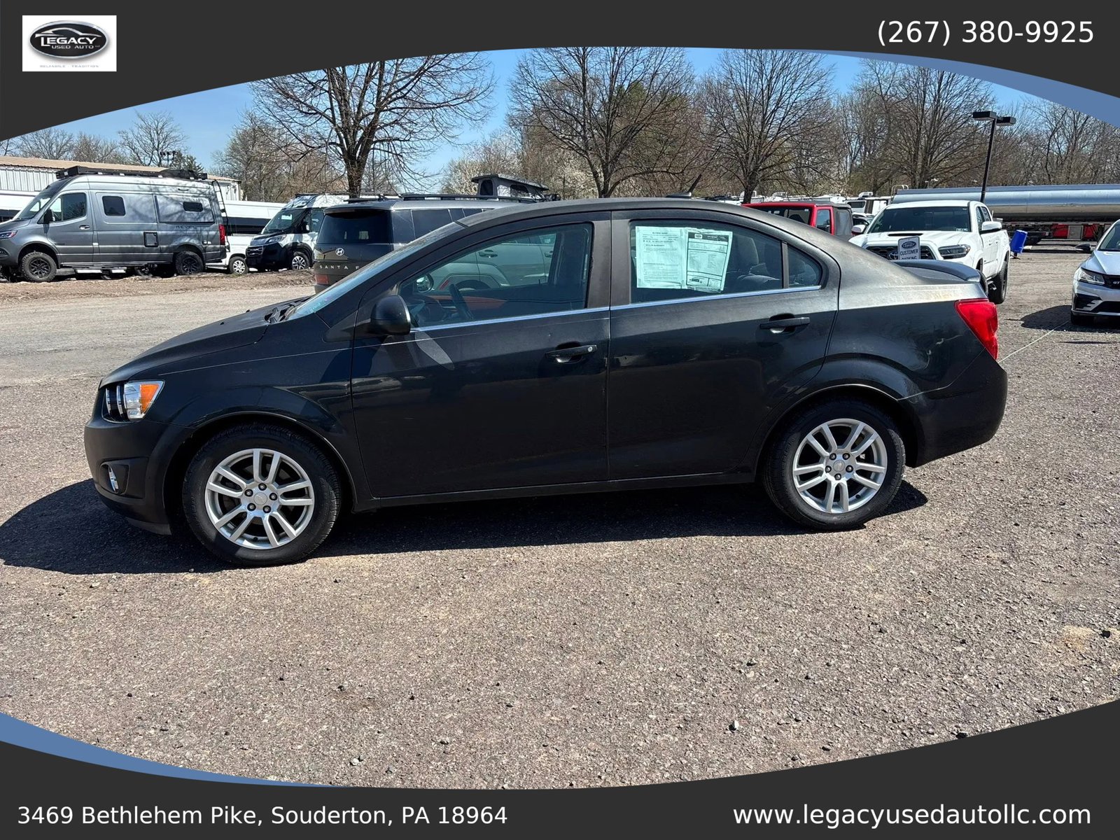 Used 2013 Chevrolet Sonic LT w/ Wheels and Fog Lamp Package image 3