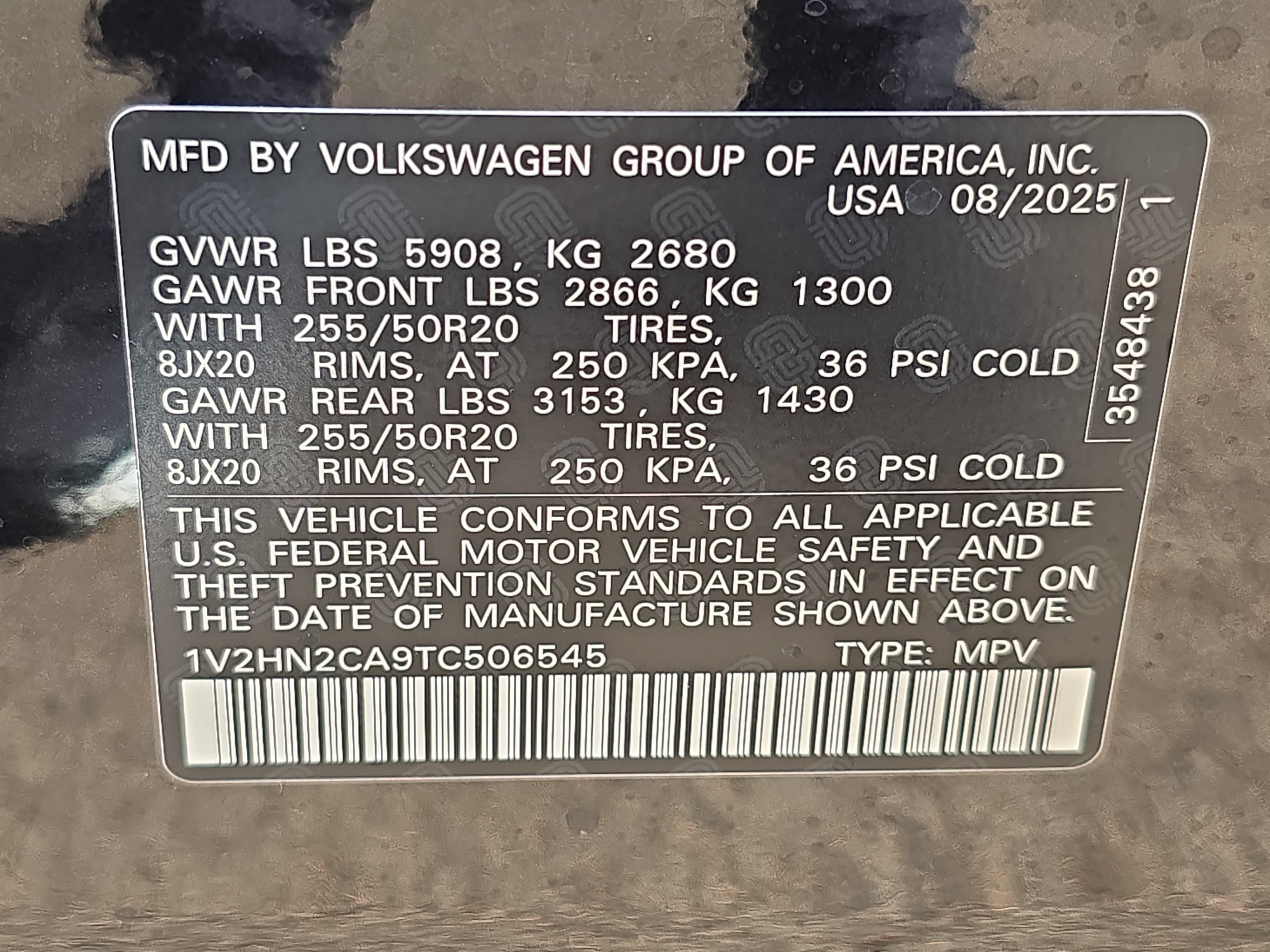 New 2026 Volkswagen Atlas SE AWD/4WD image 36