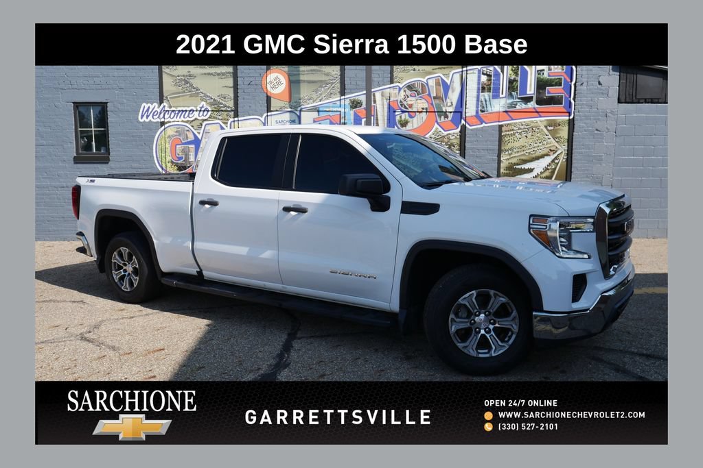 Used 2021 GMC Sierra 1500 4x4 Crew Cab w/ Sierra Value Package image 1