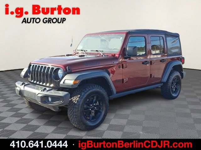 Used 2021 Jeep Wrangler Unlimited Sport image 3