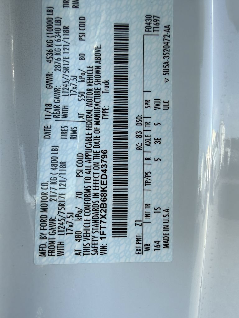 Used 2019 Ford F250 XL w/ XL Value Package AWD/4WD image 30