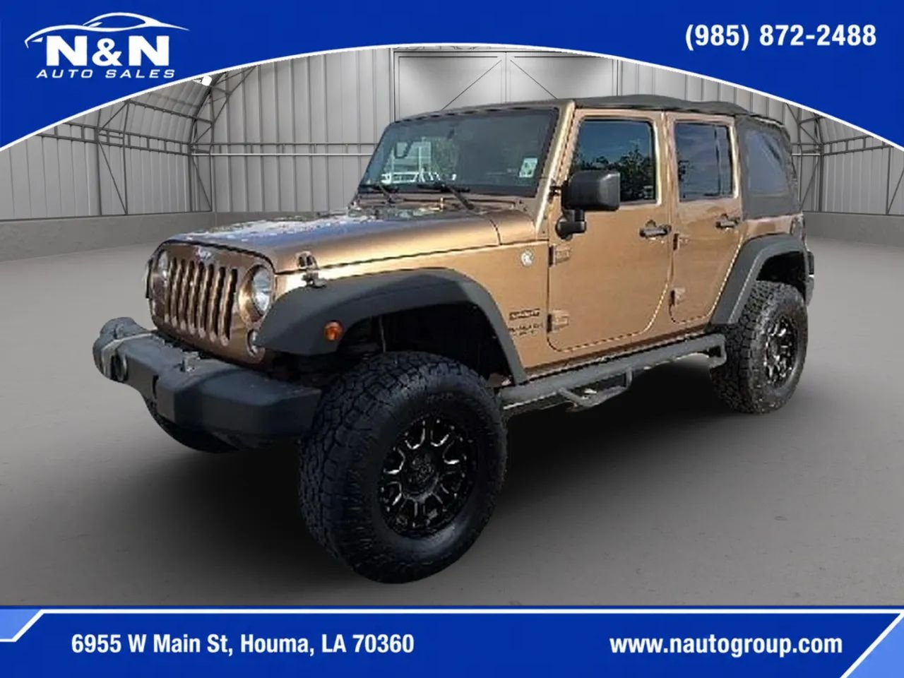 Used 2015 Jeep Wrangler Unlimited Sport w/ Quick Order Package 24S AWD/4WD image 1