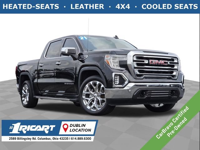 Used 2021 GMC Sierra 1500 SLT w/ SLT Premium Plus Package AWD/4WD image 1