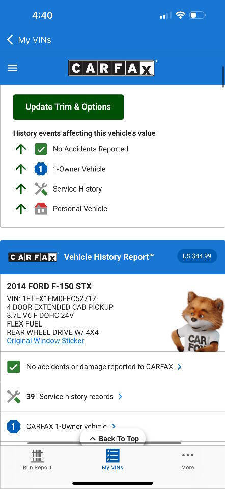 Used 2014 Ford F150 STX w/ Equipment Group 201A Mid image 10