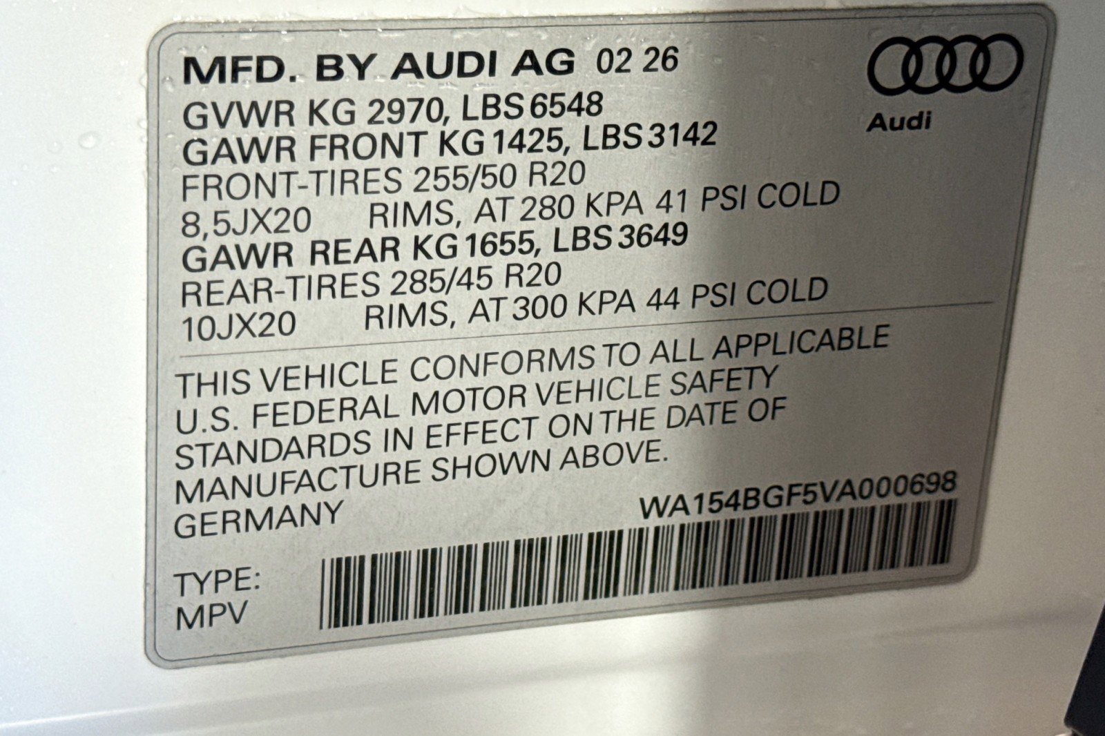 New 2027 Audi Q6 e-tron Premium Plus AWD/4WD image 28