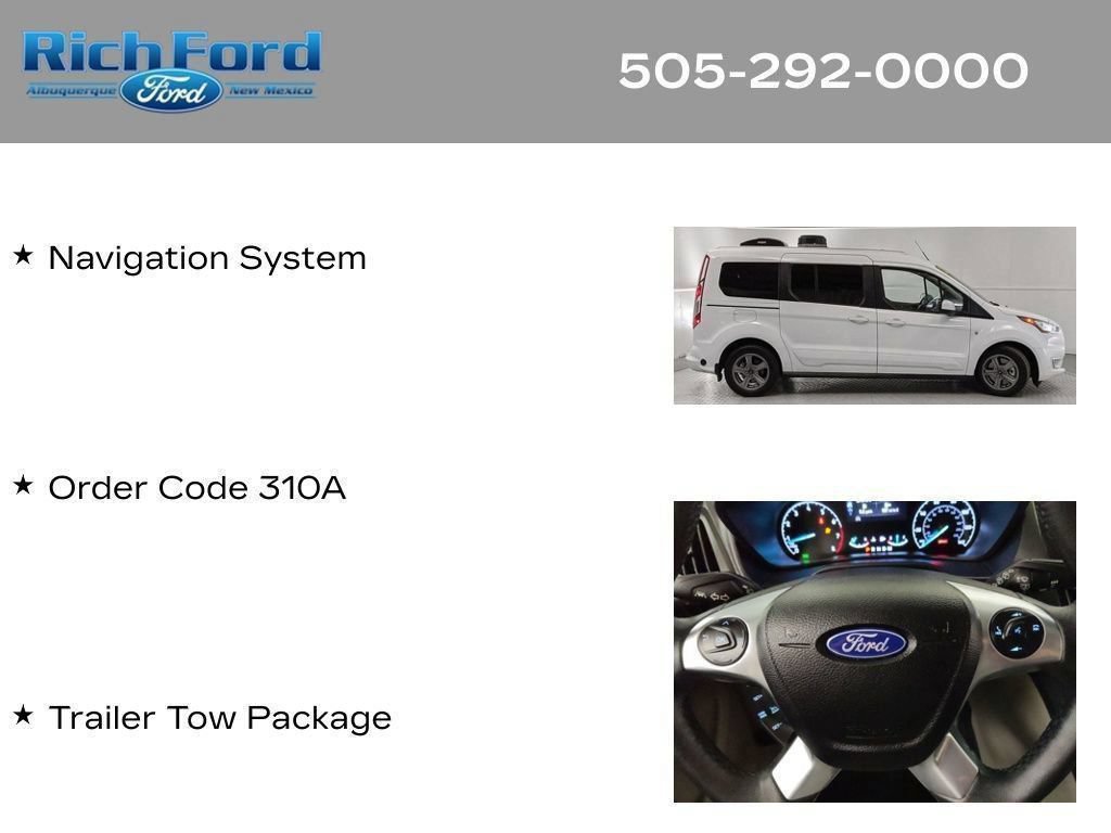 Used 2021 Ford Transit Connect Titanium w/ Trailer Tow Package FWD image 13