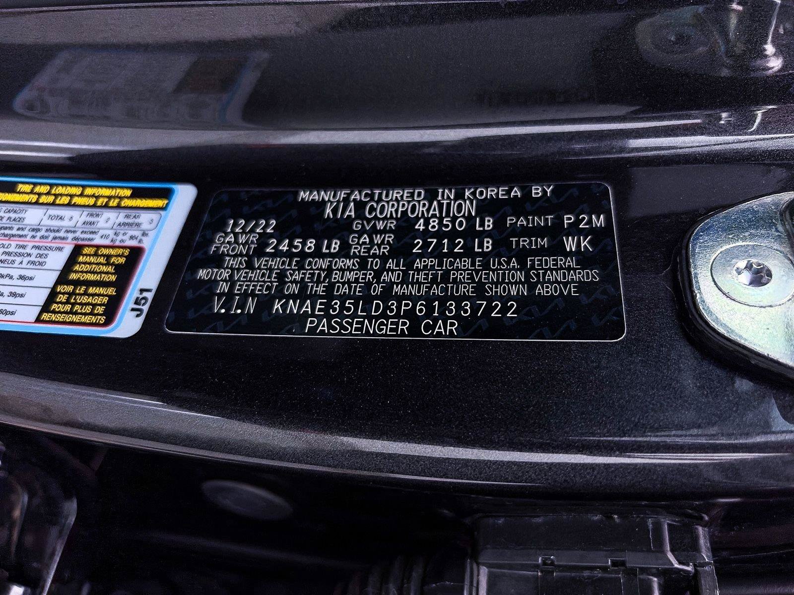 Certified 2023 Kia Stinger GT-Line RWD image 37