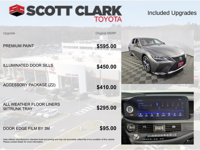 Used 2022 Lexus LS 500 AWD w/ Accessory Package (Z2) image 8