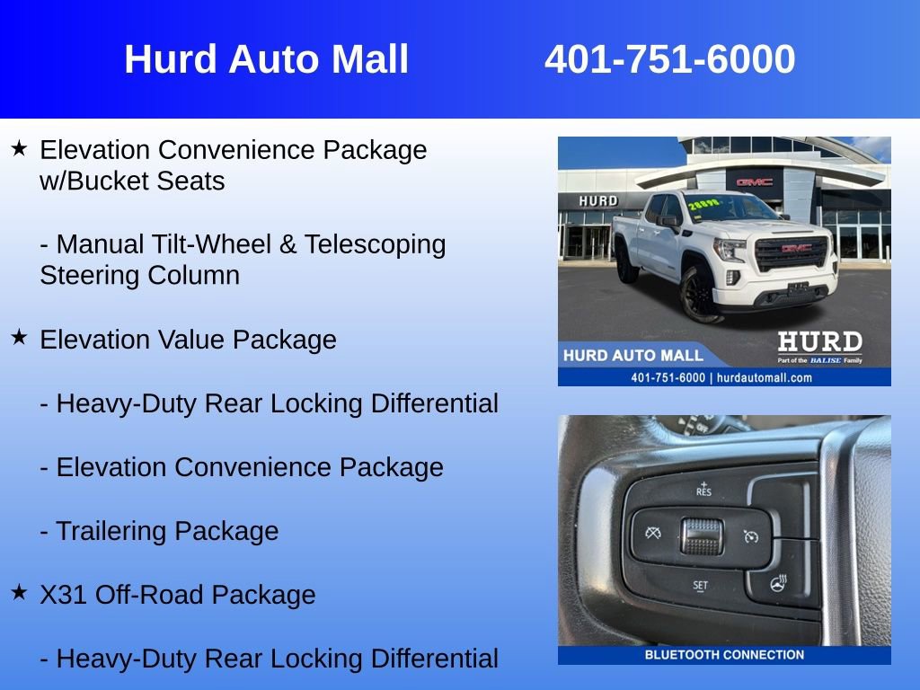 Used 2019 GMC Sierra 1500 Elevation w/ Elevation Value Package image 36