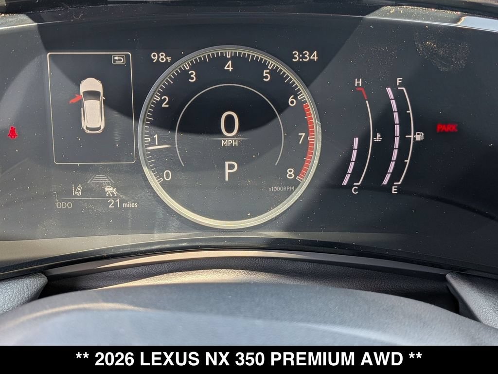 New 2026 Lexus NX 350 AWD w/ Accessory Package (2T) image 9
