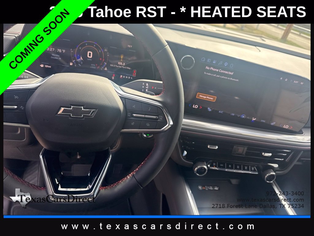 Used 2026 Chevrolet Tahoe RST w/ Comfort Package RWD image 8