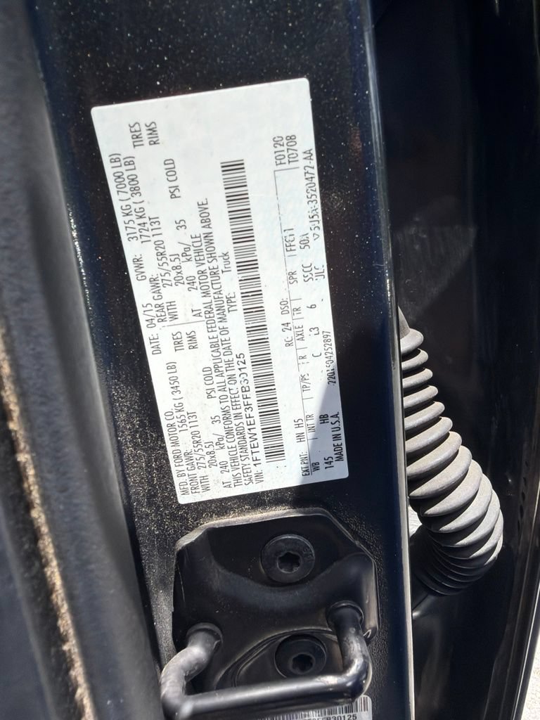 Used 2015 Ford F150 Lariat w/ Equipment Group 501A Mid AWD/4WD image 14