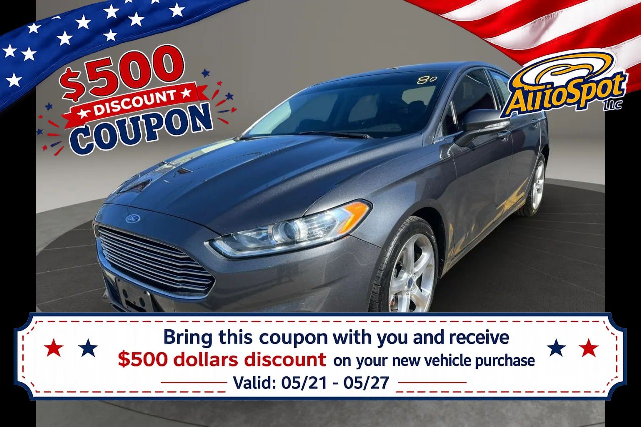 Used 2015 Ford Fusion SE w/ Equipment Group 201A