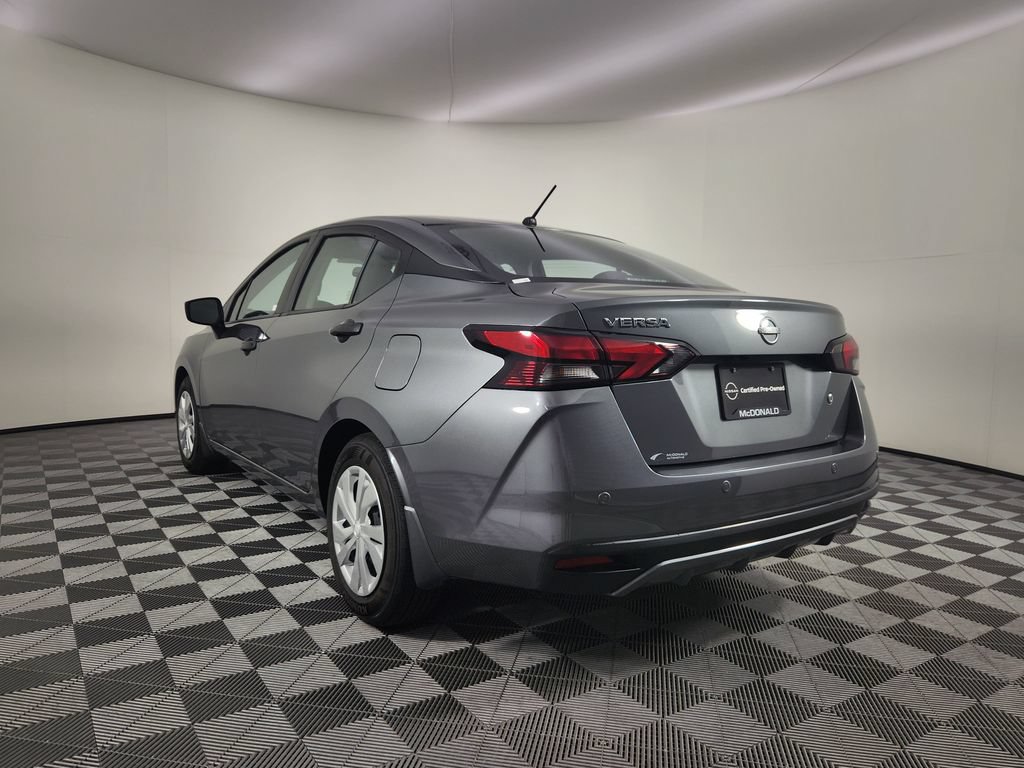 Certified 2025 Nissan Versa S w/ Trunk Package FWD image 3