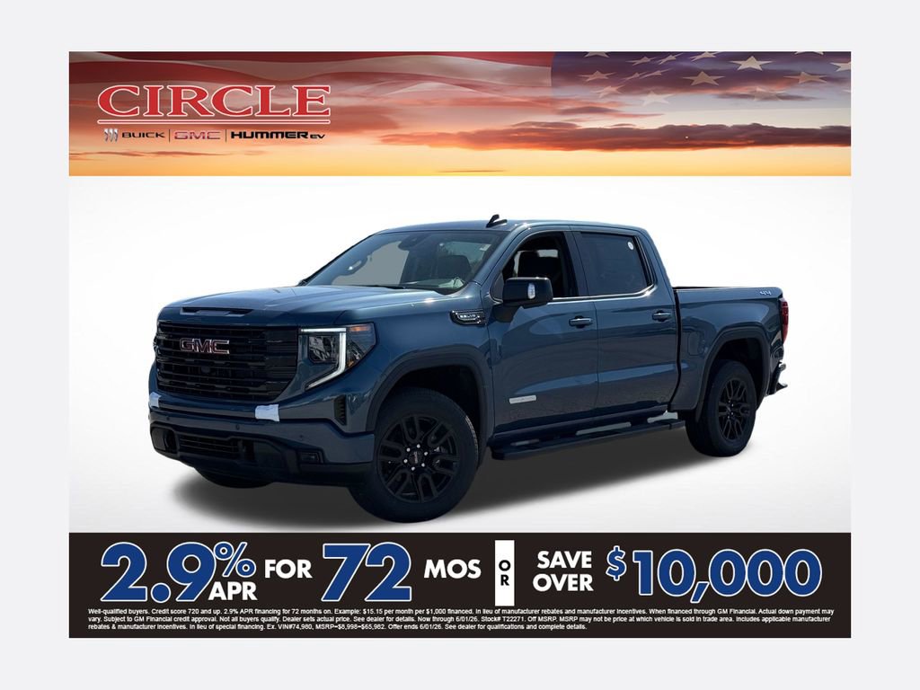 New 2026 GMC Sierra 1500 Elevation w/ Elevation Premium Package