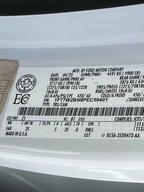 Used 2023 Ford F250 XLT w/ Snow Plow Prep Package image 33