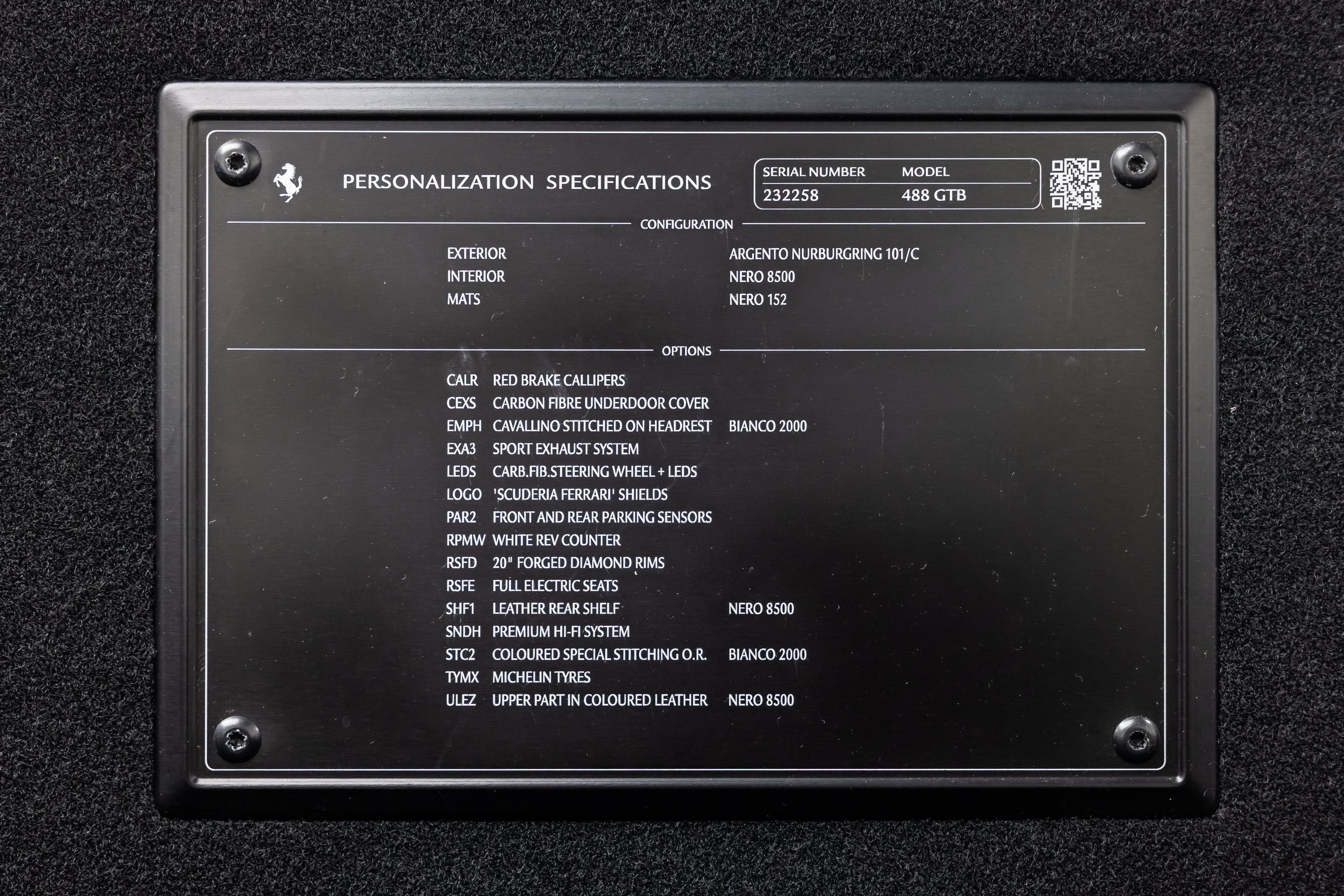 Certified 2018 Ferrari 488 GTB RWD image 82