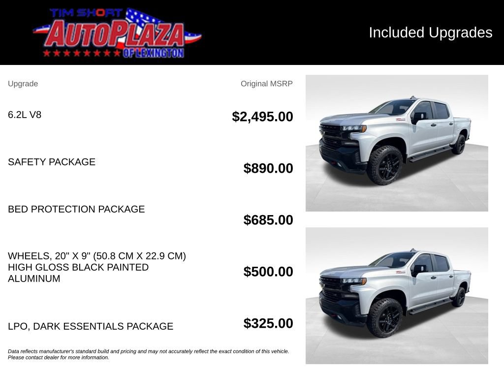 Used 2022 Chevrolet Silverado 1500 LT Trail Boss w/ Safety Package AWD/4WD image 22