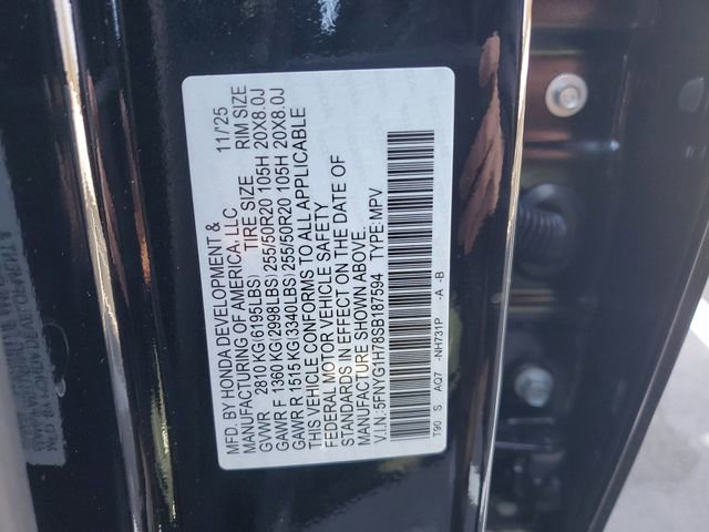 New 2025 Honda Pilot Touring image 42