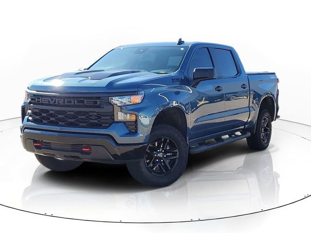 Used 2024 Chevrolet Silverado 1500 Custom Trail Boss w/ LPO, Dark Essentials Package AWD/4WD image 1