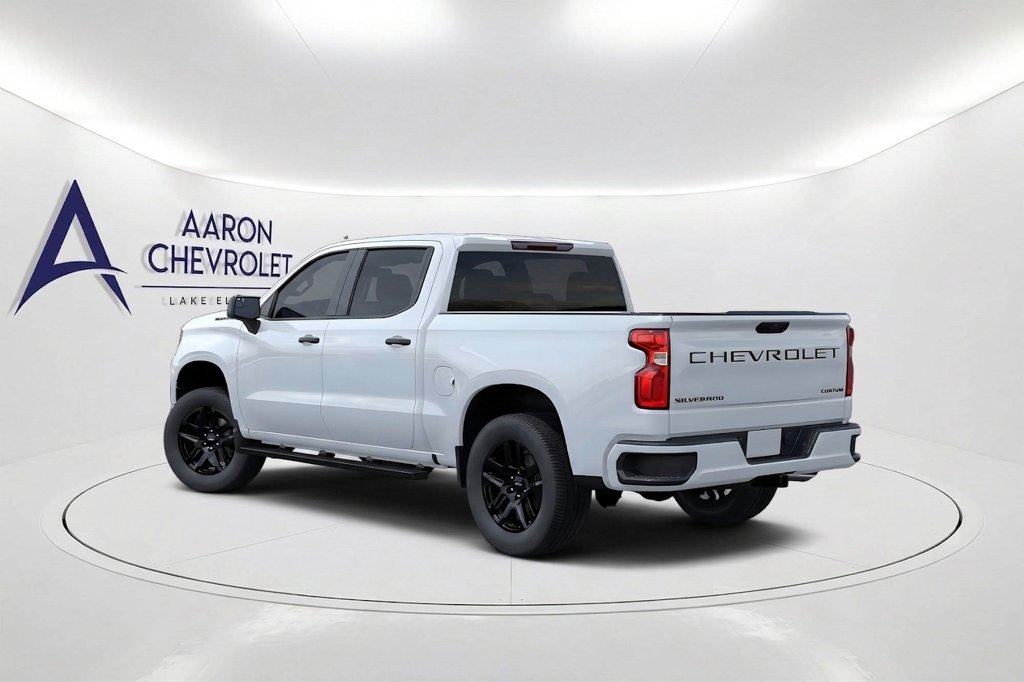 New 2026 Chevrolet Silverado 1500 Custom w/ LPO, Dark Essentials Package RWD image 3