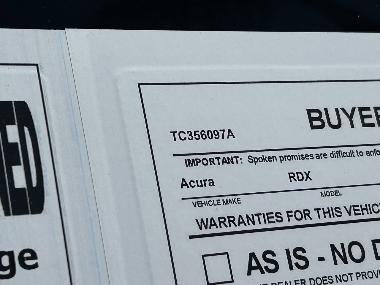 Used 2023 Acura RDX w/ Technology Package image 37