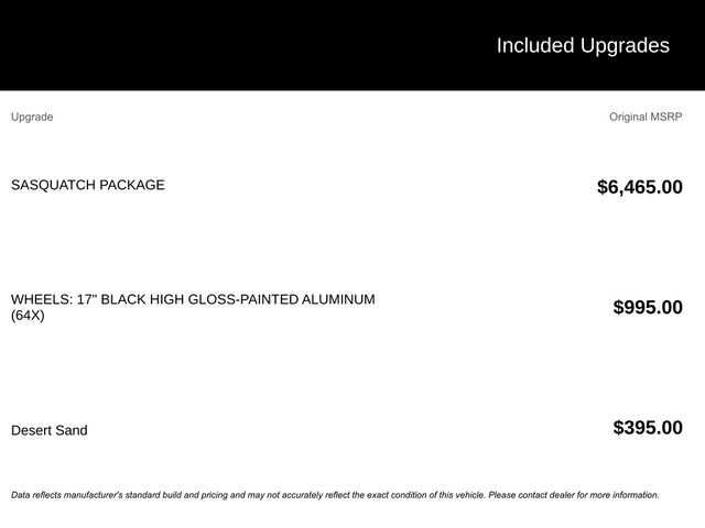 New 2025 Ford Bronco Outer Banks w/ Sasquatch Package image 3