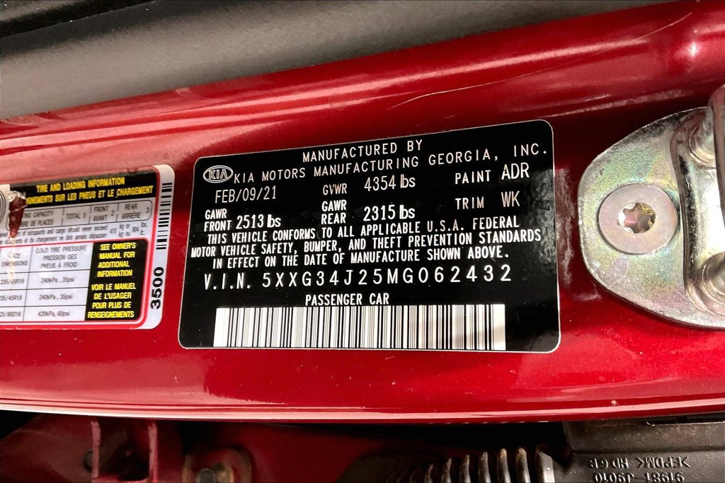 Used 2021 Kia K5 EX w/ EX Premium Package FWD image 40
