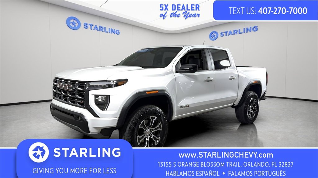 Certified 2024 GMC Canyon AT4 w/ Canyon Safety Plus Package image 1