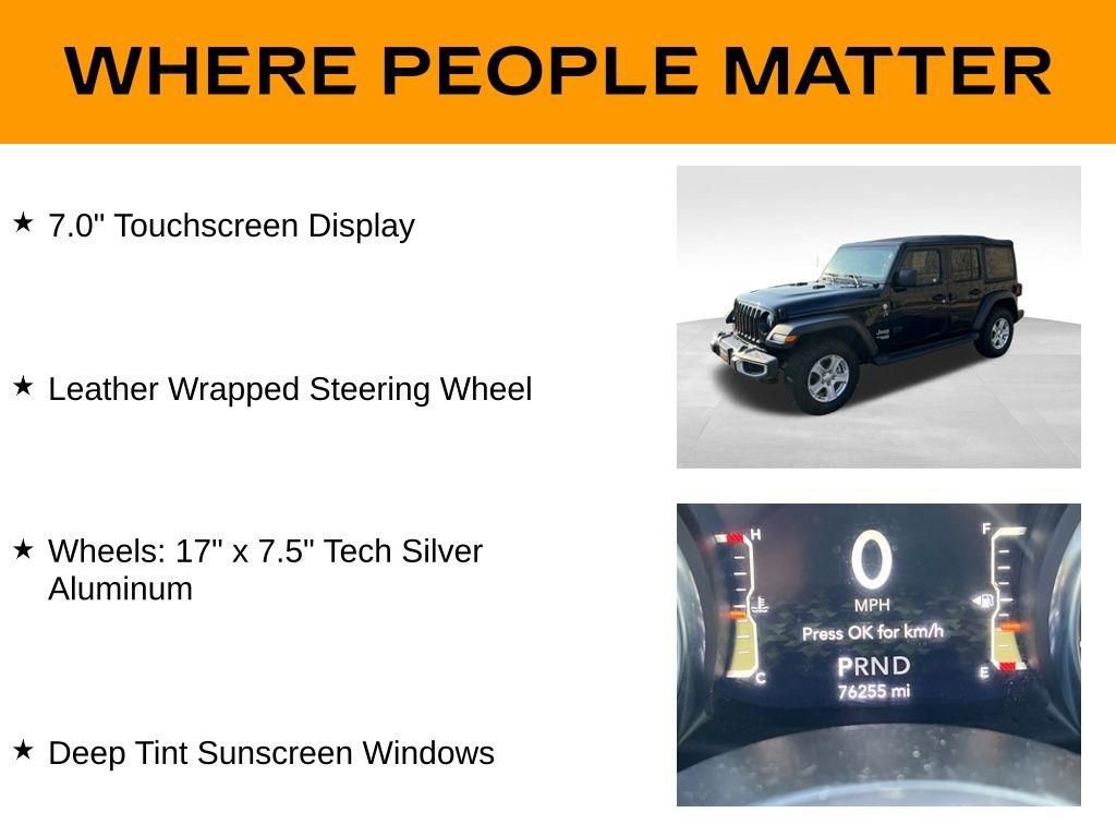 Used 2021 Jeep Wrangler Unlimited Sport image 32