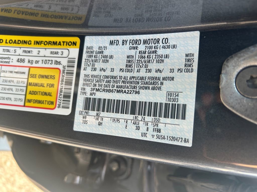 Used 2021 Ford Bronco Sport Big Bend image 34