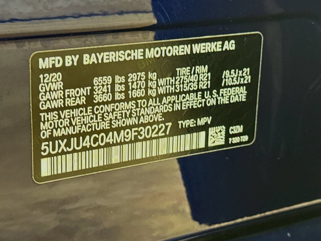 Used 2021 BMW X5 M50i w/ Executive Package AWD/4WD image 40