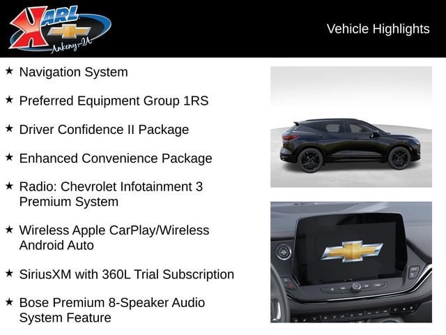 New 2026 Chevrolet Blazer RS AWD/4WD image 3